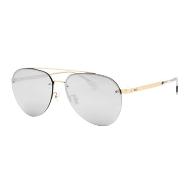 Hugo Boss Mens Pilot Style Sunglasses (Gold)
