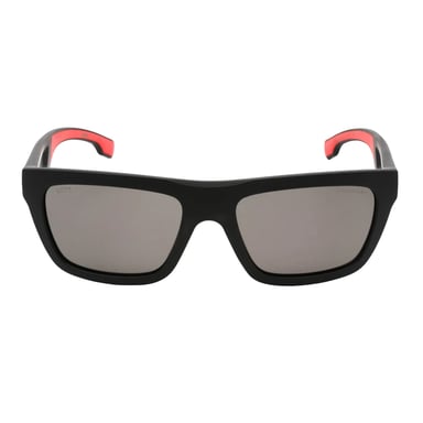 Hugo Boss Mens 1450/S 0003 M9 Polarised Sunglasses (Matt Black/Grey)