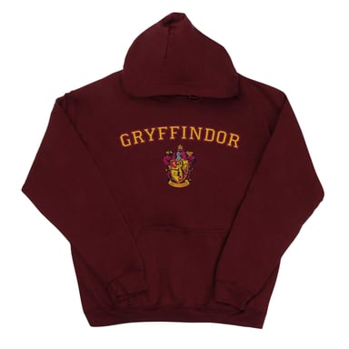 Harry Potter Boys Gryffindor Crest Hoodie (Burgundy)