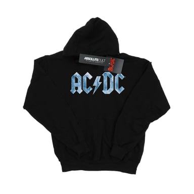 AC/DC Boys Blue Ice Logo Hoodie (Black)