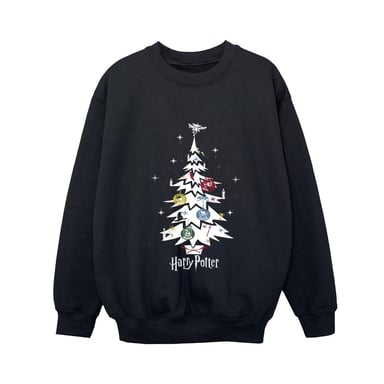 Harry Potter Boys Christmas Tree Sweatshirt (Black)