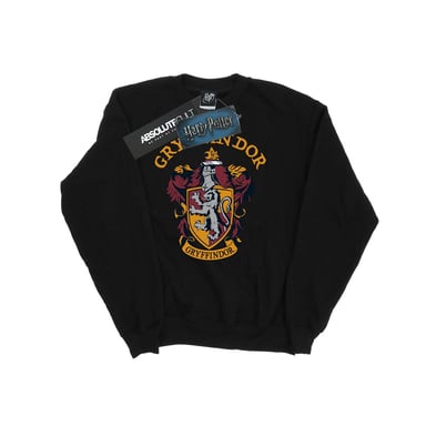 Harry Potter Girls Gryffindor Cotton Sweatshirt (Black)