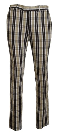 Plaid Pants Casual Style
