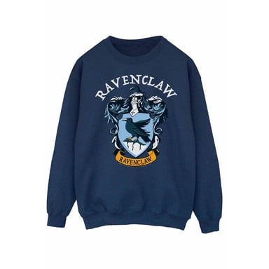 Harry Potter Womens/Ladies Ravenclaw Cotton Sweatshirt (Navy Blue)