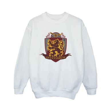 Harry Potter Boys Gryffindor Chest Badge Sweatshirt (White)