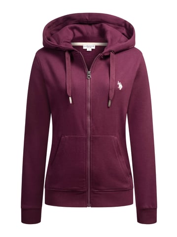 U.S. POLO ASSN. dames sweatjack USRubyy van katoen-polyester mix