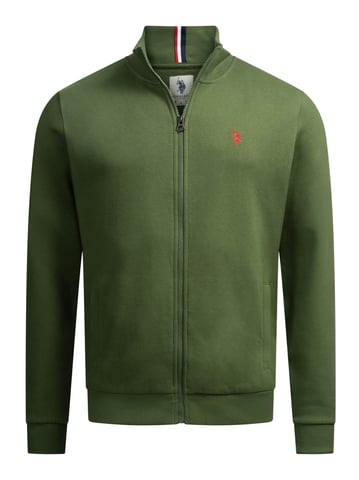 U.S. POLO ASSN. heren sweatjack USTheoo van katoen-polyester mix