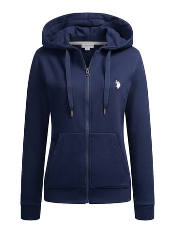 U.S. POLO ASSN. women’s zip-up sweatshirt jacket USRubyy cotton blend