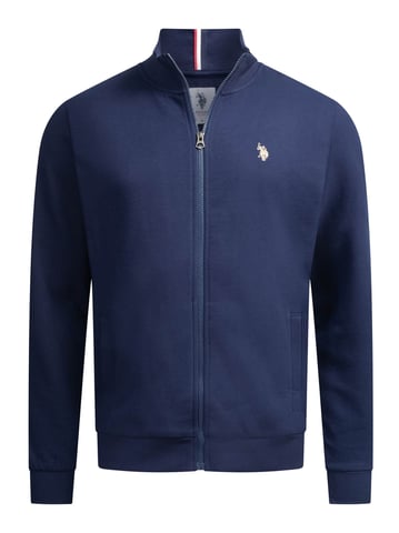 U.S. POLO ASSN. heren sweatjack USTheoo van katoen-polyester mix