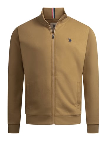 U.S. POLO ASSN. heren sweatjack USTheoo van katoen-polyester mix