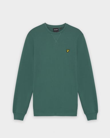 Crewneck Sweatshirt in Donkergroen