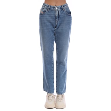 Diesel Womens/Ladies 2002 Slim Jeans (Blue)