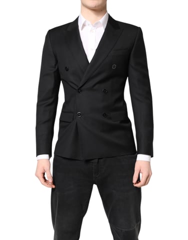 Dubbelknäppt Slim Fit Kavaj