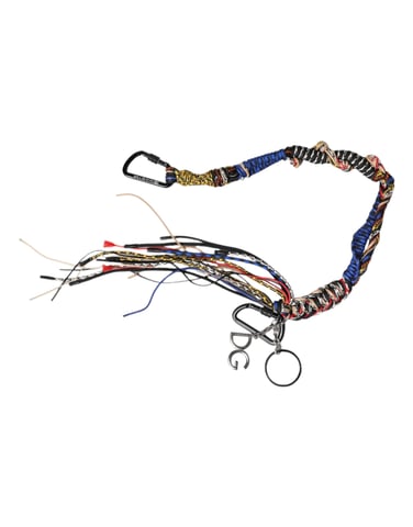 Braided Cord Keychain Dg Charm