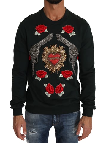 Crewneck Sweater Guns And Roses