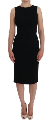 Dolce Gabbana ärmlös kroppsnära klänning