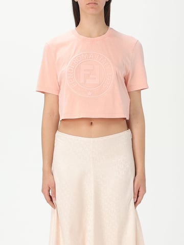 Cropped Tshirt Embroidered Logo