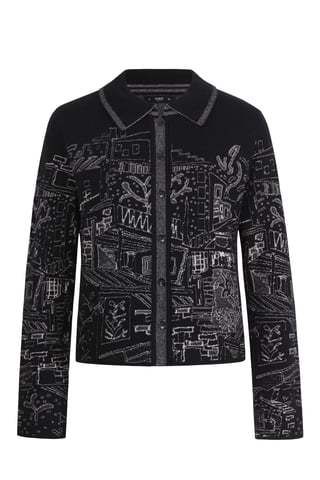 Jacquard Jacket, Favela Pattern