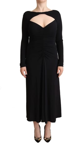 Pinko Longsleeve Jersey Midi Dress Aline