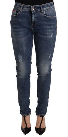 Dolce Gabbana Slimfit Distressed Jeans