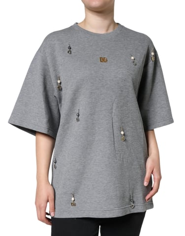 Dolce Gabbana Tsh84630 Grey Tshirt