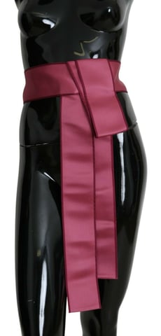 Dolce Gabbana Satin Belt