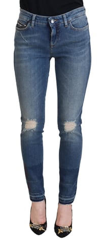 Ripped Skinny Jeans Model 73093