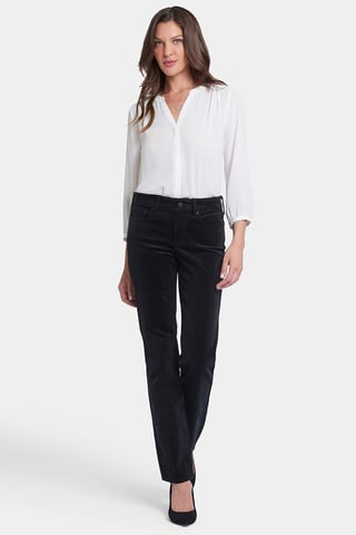 Marilyn Straight Pants | Black