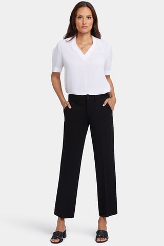 Straight Sculpt-Her™ Trouser | Black