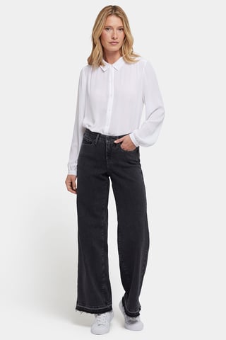Teresa Wide Leg Jeans | Slate Stone