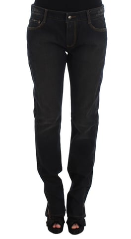Straight Leg Denim Pants