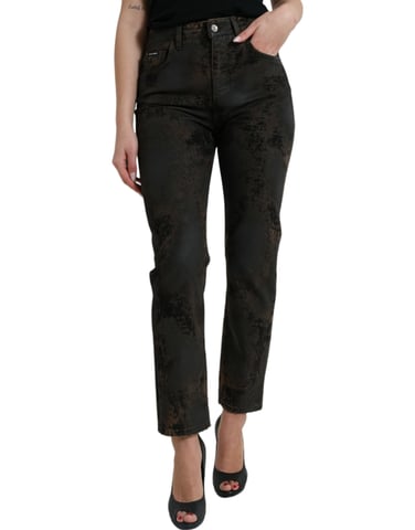 Midrise Straight Jeans Style Pan75011