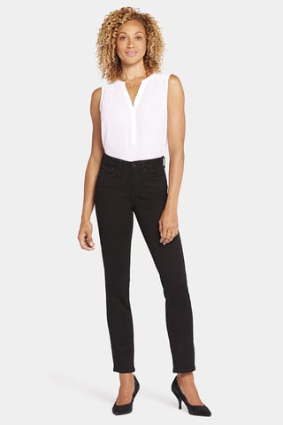Sheri Slim Jeans Black Premium Denim | Black