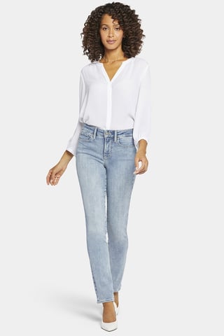 Sheri Slim Jeans Light Blue Premium Denim | Haley