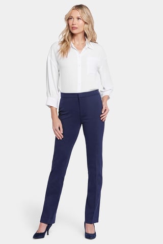Slim Trouser Navy Jersey | Evening Tide