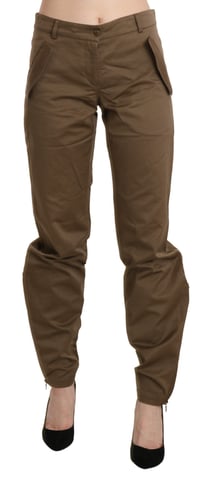 Relaxed Fit Pants Olive Green