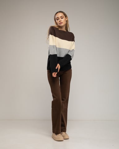 Basic high-waisted jeans