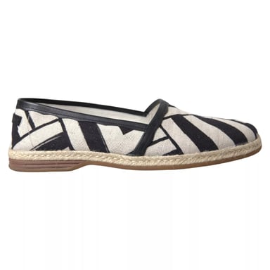 Geometric Canvas Espadrilles