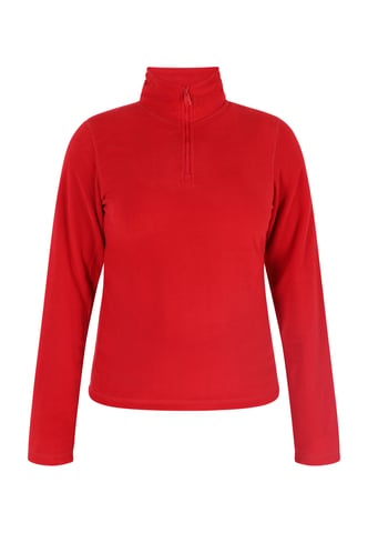 Schmuddelwedda Fleece trui vrouwen rood