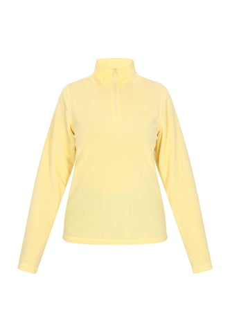 Schmuddelwedda Fleece trui vrouwen lichtgeel