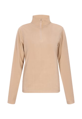 Mymo Fleece trui Dames beige