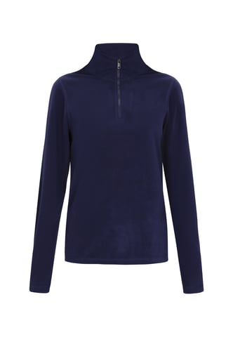 Mymo Fleece trui Dames marine