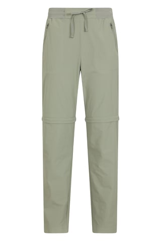 'Explorer' Women's Zip Off Trouser Short Lightweight Quick Dry Convertible Pants Olive
