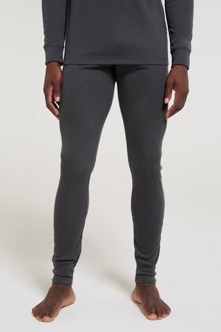 'Talus' Men's Thermal Base Layer Trousers High Wicking Winter Pants Charcoal