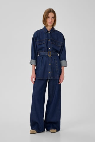 Denim blouse MWNessie Denim blouse Loose fit