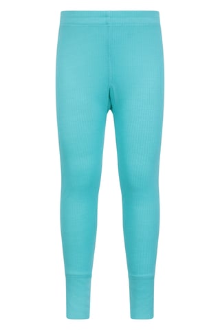 'Talus' Kids Thermal Base Layer Trousers Quick Dry Breathable Pants Teal