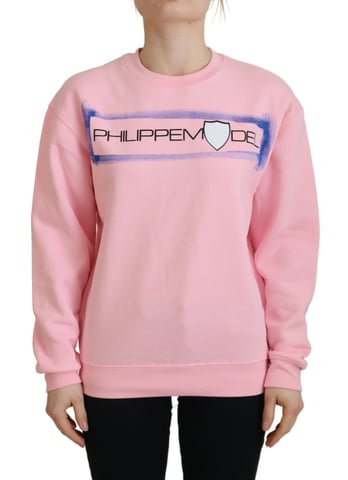 Pink Crew Neck Sweatshirt