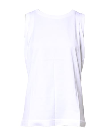 Ärmlös Bomulls T-shirt