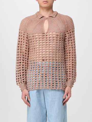 Openknit Crochet Longsleeve Sweater
