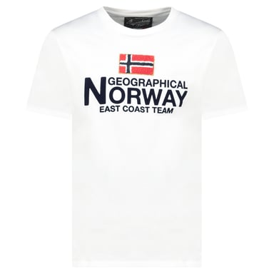 Geographical Norway Tee SS Jacky Shirt White